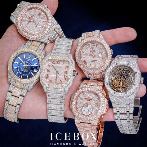 iced out ap watch|audemars piguet iced out watch.